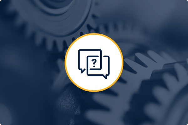 Project Gigaton FAQ icon on a transparent blue background