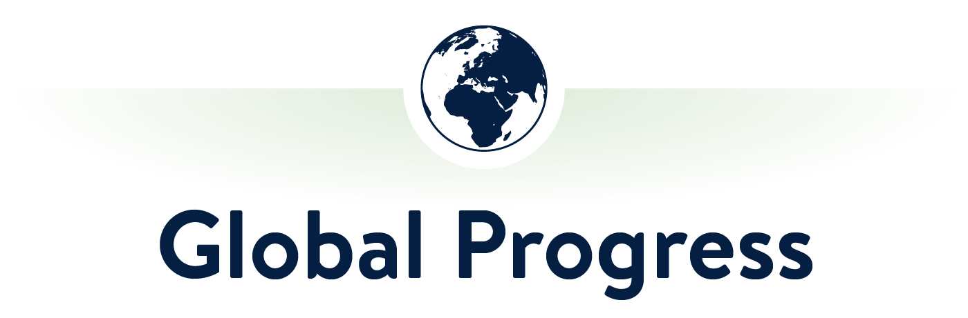 Global Progress Sustainable Packaging Progress Section Header